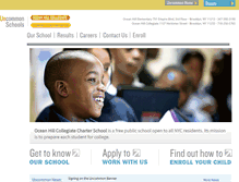 Tablet Screenshot of oceanhillcollegiate.uncommonschools.org