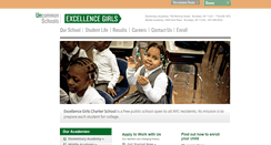 Desktop Screenshot of excellencegirls.uncommonschools.org